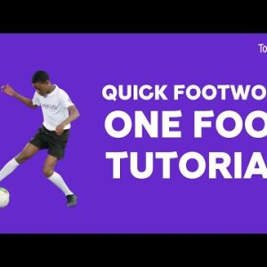 Quick Footwork - One Foot Tutorial on TopTekkers ⚽️📱