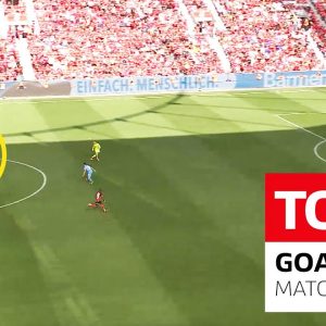 Top 5 Goals • Moukoko, Embolo & More | Matchday 34 - 2021/22