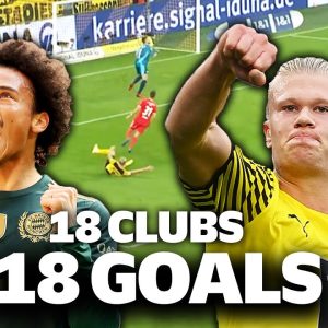 18 Clubs, 18 Goals - The best Goal from every Bundesliga Team in 2021/22