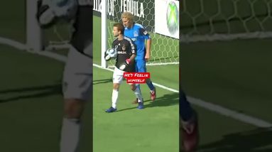 Field Player in Goal!!