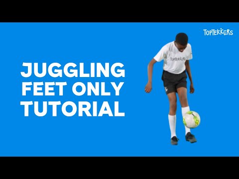 Juggling Feet Only Tutorial on TopTekkers ⚽️ 📱