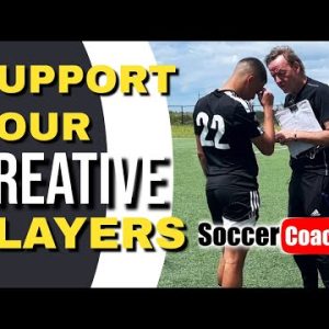 SoccerCoachTV - Encourage your creative players to express themselves on the field.