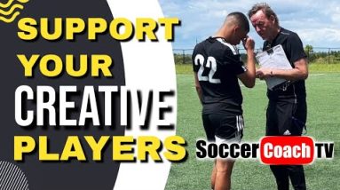 SoccerCoachTV - Encourage your creative players to express themselves on the field.