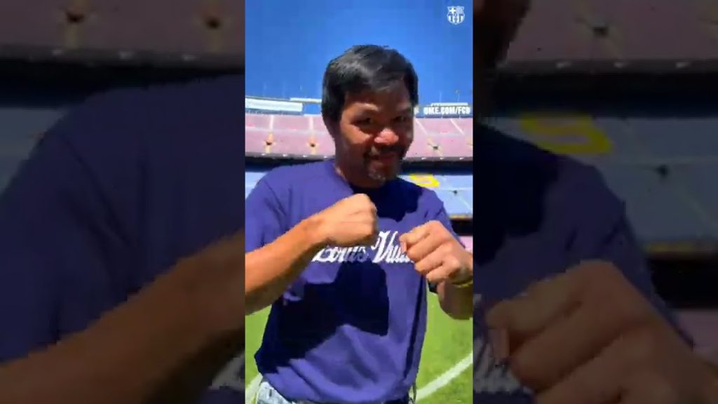 MannyPacquiao Lookin' golden  🌟