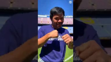 MannyPacquiao Lookin' golden  🌟