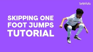Skipping - One Foot Jumps Tutorial on TopTekkers⚽️📱
