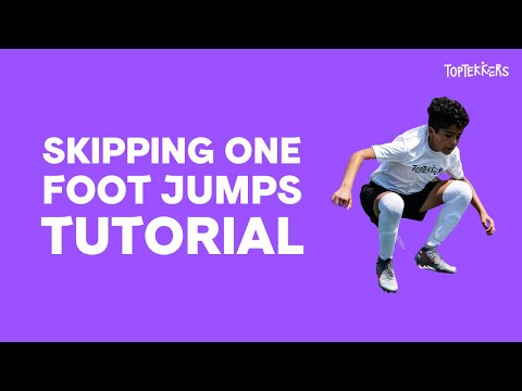 Skipping - One Foot Jumps Tutorial on TopTekkers⚽️📱