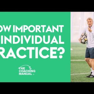 How important is individual practice for development? ⚽️