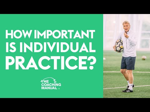How important is individual practice for development? ⚽️