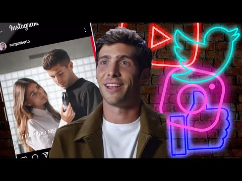 📱🔥 PLAYERS VS SOCIAL MEDIA: SERGI ROBERTO ON LIFESTYLE, SKINCARE, PARENTHOOD...