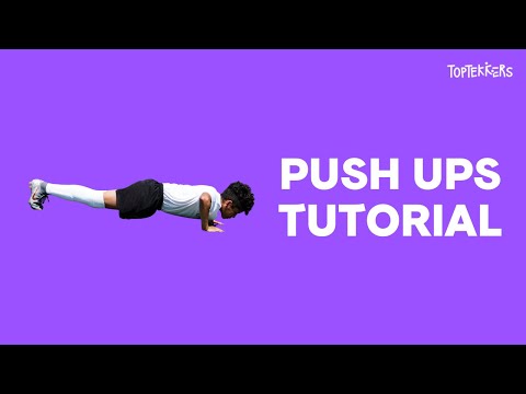Push Ups Tutorial on TopTekkers ⚽️📱