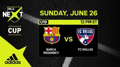 U19 MLS NEXT Cup: Barca Residency Academy vs. FC Dallas | June 26, 2022 | FULL GAME