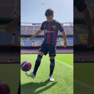 PABLO TORRE’s FIRST TOUCHES AT CAMP NOU 🔥🔥🔥🔥