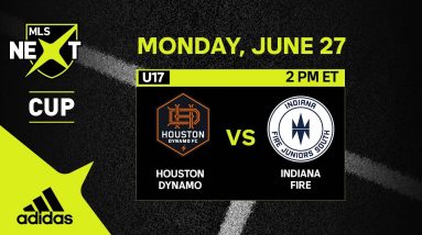 U17 MLS NEXT Cup: Houston Dynamo vs. Indiana Fire | June 27, 2022 | FULL GAME