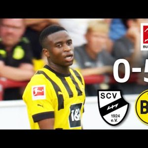 Moukoko with Standout Performance | SC Verl vs. Borussia Dortmund 0-5 | Highlights