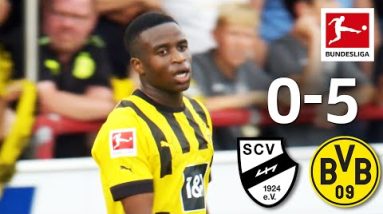 Moukoko with Standout Performance | SC Verl vs. Borussia Dortmund 0-5 | Highlights