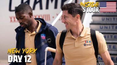 FLIGHT TO NEW YORK & TRAINING SESSION | INSIDE TOUR (day 12) 🗽🇺🇸