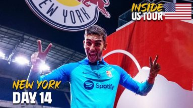 DOUBLE TRAINING SESSION & PRESS CONFERENCE + NFT AUCTION  | INSIDE TOUR (day 14) 🗽🇺🇸