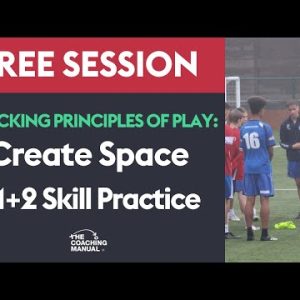 FREE SESSION: Principles of Play - Create Space Practice ⚽️