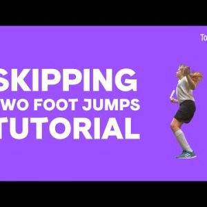 Skipping Two Foot Jumps Tutorial on TopTekkers ⚽️📱