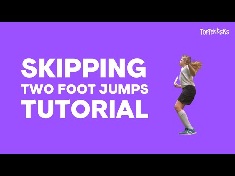 Skipping Two Foot Jumps Tutorial on TopTekkers ⚽️📱
