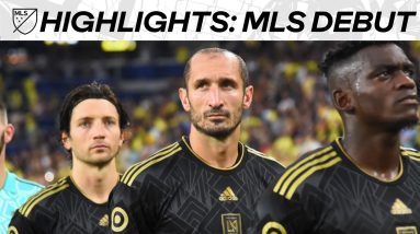 Giorgio Chiellini Highlights from his MLS Debut with LAFC