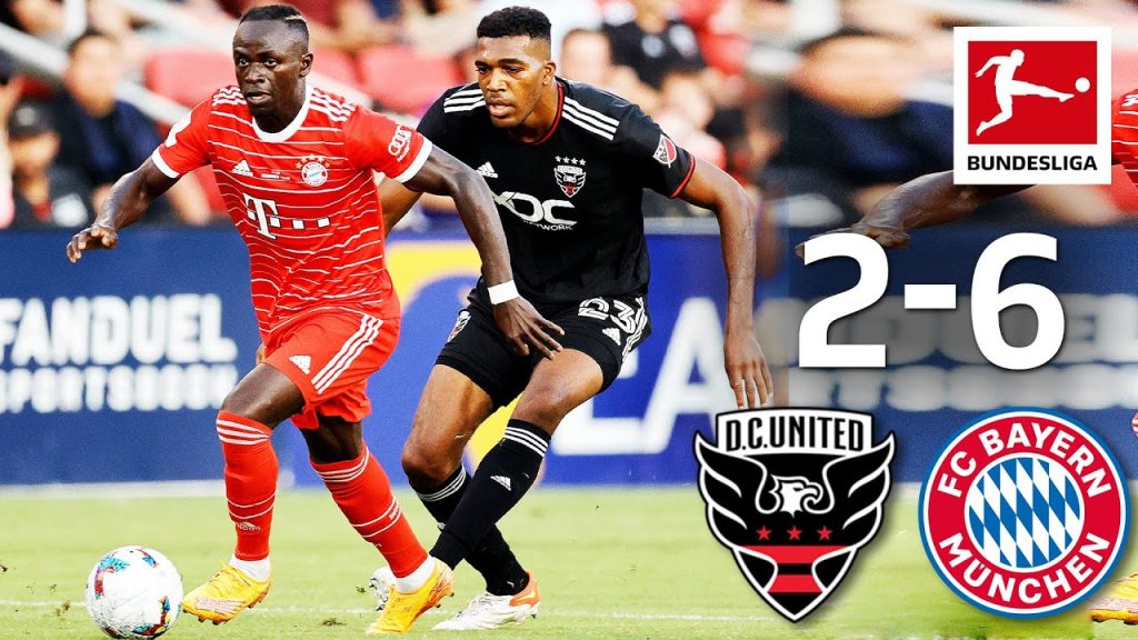 Mané & de Ligt • First Goal for Bayern | DC United vs. FC Bayern München 2-6 | Highlights