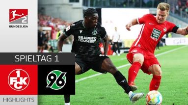 Kaiserslautern with strong victory | Kaiserslautern - Hannover  2-1 | All Goals | MD 1 – BL 2 -22/23