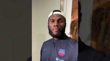 "Hello, Culers! I'm here! Força Barça!" 💪