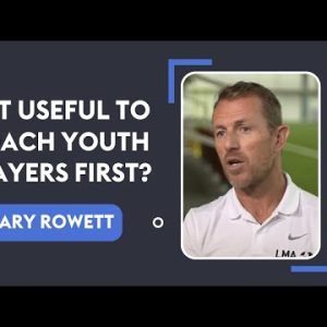 Is it useful to coach youth players first? | Gary Rowett 🗣