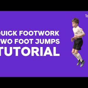 Quick Footwork Two Foot Jumps Tutorial on TopTekkers ⚽️📱