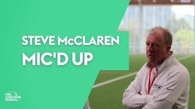 MIC'D UP | Steve McClaren ⚽️ 🎤