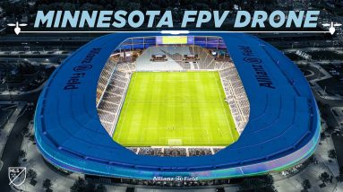 HOME OF THE WONERWALL! FPV Drone Tour of Minnesota United’s Allianz Field