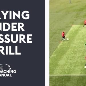 Playing Under Pressure Drill ⚽️