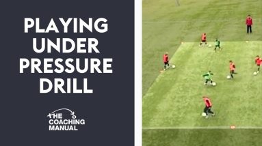 Playing Under Pressure Drill ⚽️