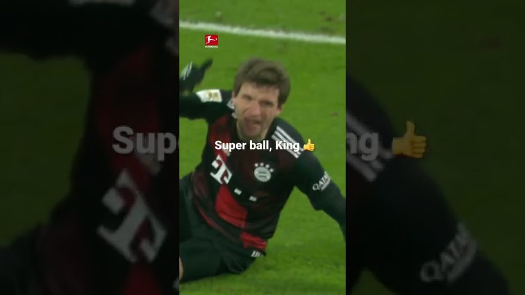 Thomas Müller is ne of a Kind... 😄