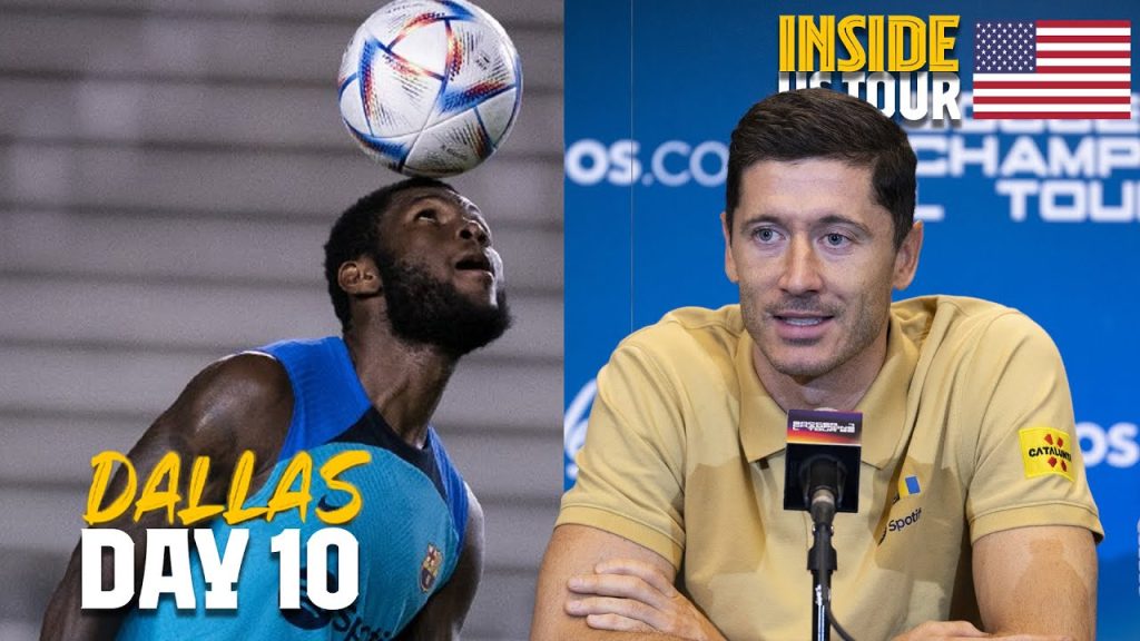 💥 PRE JUVENTUS TRAINING SESSION & PRESS CONFERENCE in DALLAS| INSIDE TOUR (day 10)