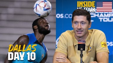 💥 PRE JUVENTUS TRAINING SESSION & PRESS CONFERENCE in DALLAS| INSIDE TOUR (day 10)