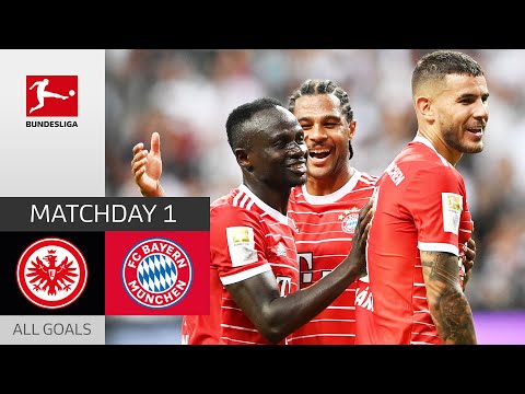 Bayern Start Season with Goals Galore | Eintracht Frankfurt - FC Bayern München 1-6 | All Goals