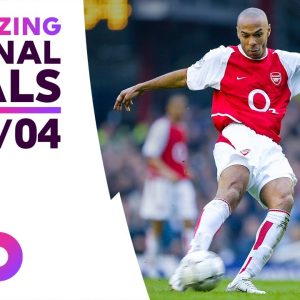 10 AMAZING Arsenal goals from 'Invincibles' season | PL30
