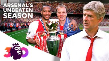 Arsenal's Unbeaten 2003/04 Season | Greatest Premier League Stories
