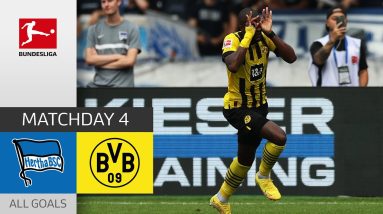 Modeste Secures BVB Win | Hertha Berlin - Borussia Dortmund 0-1 | All Goals | Bundesliga 2022/23