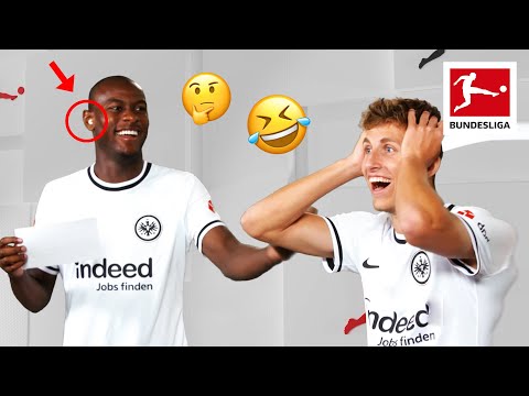 Evan Ndicka Pranks Jesper Lindström 😂 😅 Hilarious Quiz