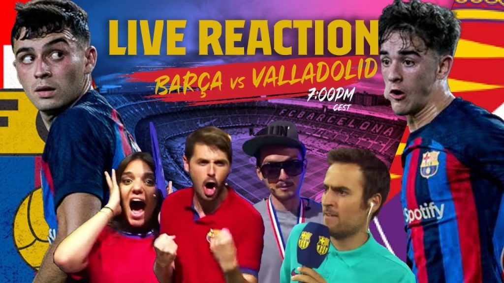🔴  BARÇA LIVE: BARÇA - VALLADOLID | Warm up & Match Center ⚽