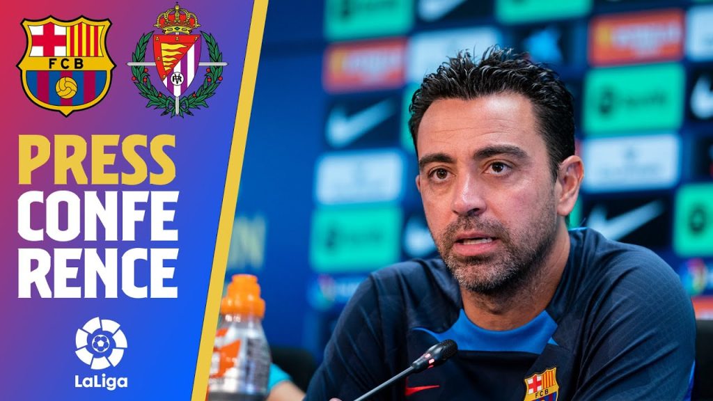 🔴 LIVESTREAM: XAVI PRESS CONFERENCE (BARÇA - VALLADOLID)
