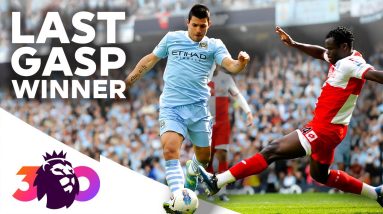 Aguero's LAST GASP Winner Clinches Title | Greatest Premier League Stories