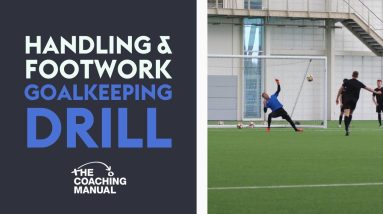 Handling and Footwork Goalkeeping Drill ⚽️