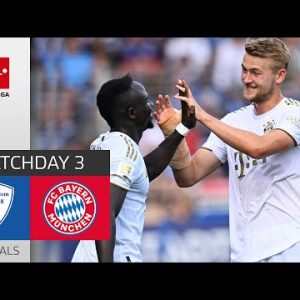 Mané & de Ligt Score in Goal Festival | VfL Bochum - FC Bayern München 0-7 | All Goals | Matchday 3
