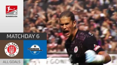 Last Minute Drama! | FC St. Pauli - SC Paderborn 07 2-2 | All Goals | Matchday 6 – Bundesliga 2