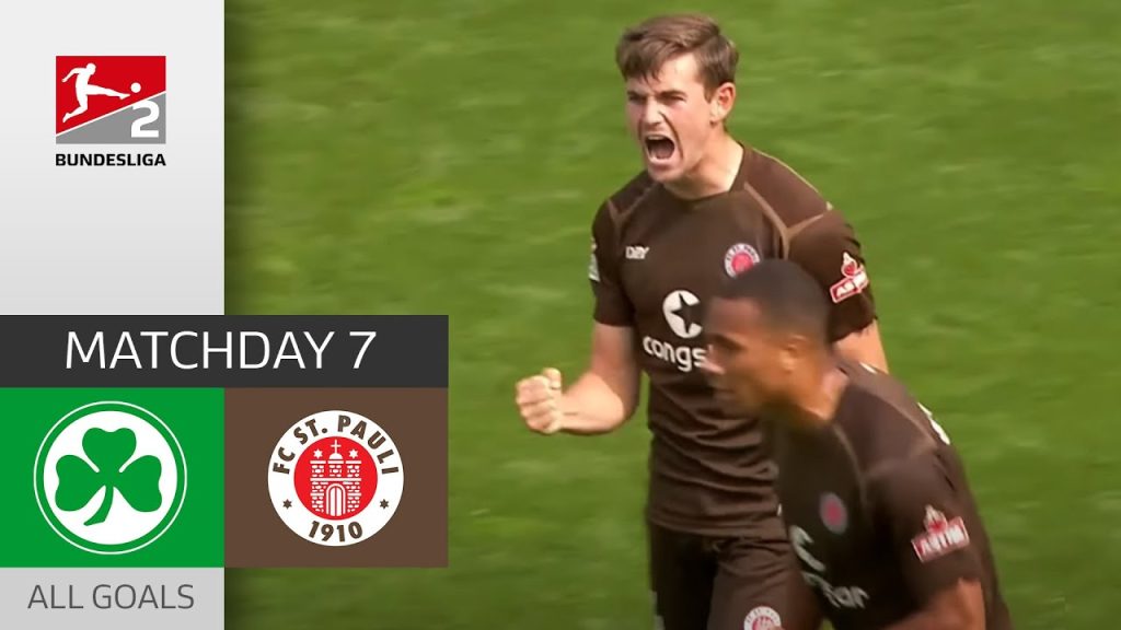 Wild drama in Fürth! | Fürth - FC St. Pauli 2-2 | All Goals | Matchday 7 –  Bundesliga 2 - 2022/23